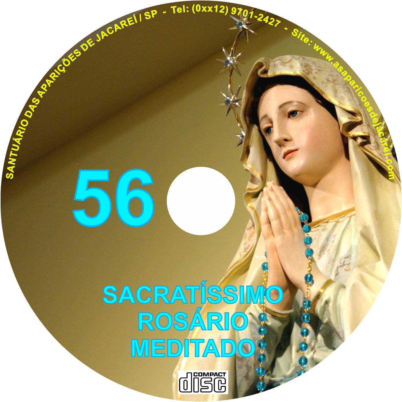 CD Rosário Meditado 056 CD Rosário Meditado 056